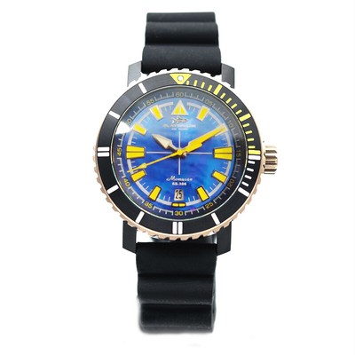 PLAYSHARK MOP Dial NH35A Automatic Watch 200M Diver 43mm PVD BGW9 C3 316L PVD