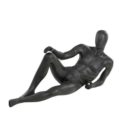 Mannequin Schaufensterpuppe Schaufensterfigur Torso Oberkörper schwarz grau Deko