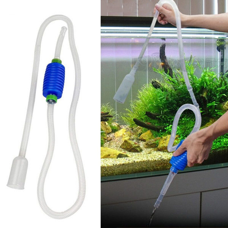 Fish Tank Water Changer Aquarium Vacuum Water Absorber Multifunction Cleaner