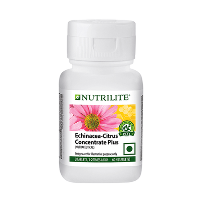 Amway Nutrilite Echinacea-citrus Concentrate Plus 60 N Tablets For immune health
