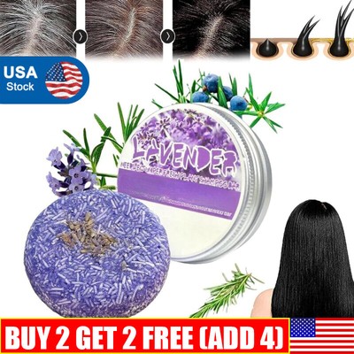 Humby Shampoo Bar for Gray Hair, Humby Purple Rain Shampoo Bar for Grey Hair