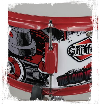 GRIFFIN Snare Drum Birch Wood Shell 14x6.5 Percussion Music Acoustic Kit Set Key