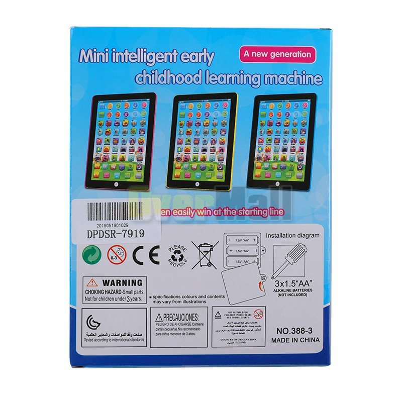 Baby Tablet Toddler FIRST Educational Toys for Age 2 3 4 5 6 7 8 9 Old Learning 