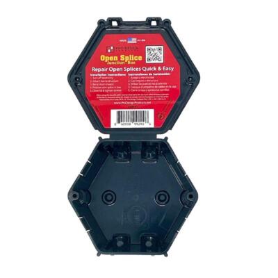 Pro Design Open Splice Old Work 25.8 cu in Octagon Plastic 4 gang Junction Box