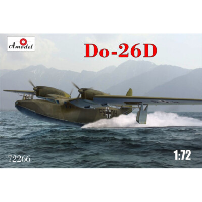 AMODEL 72266 Dornier Do-26D Scale airplane Hydroplane 1/72 - Plastic model kit