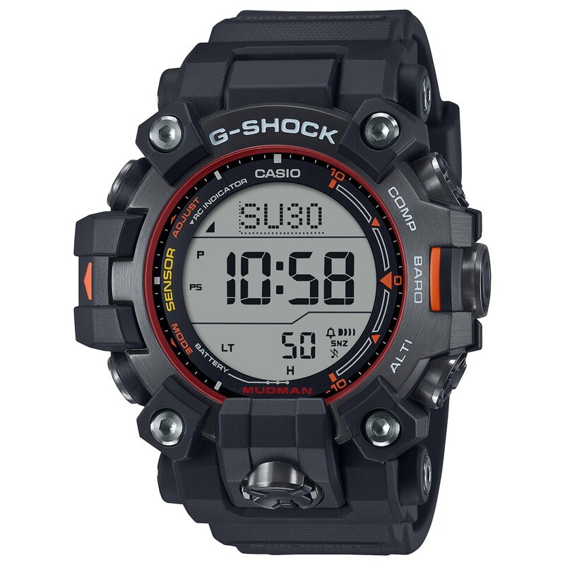 Pre-owned Casio G-shock Mudman Gw-9500mec-1jf Emergency Color Digital Men Watch Limited