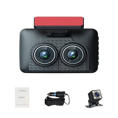 4-Zoll-1080P-Autorecorder mit Drei Objektiven und Fahrkamera für das Auto S5A7