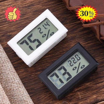 Mini Digital Indoor LCD Thermometer Hygrometer Gauge Meter Humidity