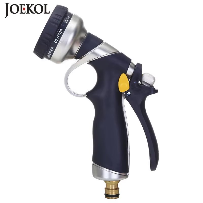 Zinc Alloy 8 Function Garden Water Sprayers For Watering Lawn Spray Water Nozzle