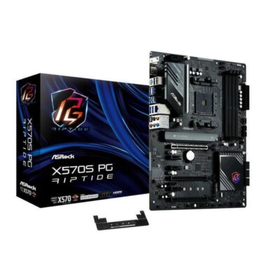 ASRock X570S PG RIPTIDE AM4 AMD X570 SATA 6Gb/s ATX AMD DDR4 Motherboard