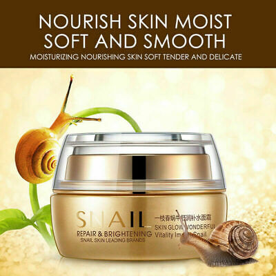 Best Korean Nature Snail Cream Face Skin Care Serum Anti Wrinkles Acne Day Night