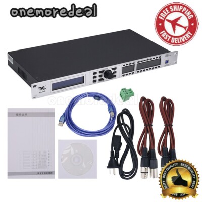TKL-PA48S High-level 4 Input & 8 Output Digital 32-Bit DSP Audio Processor+96KHz