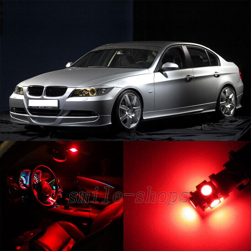 16X Red Interior LED Light Kit for BMW 3 Series E90 E91 E92 E93 M3 2006-2011