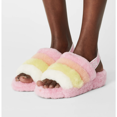 Multi colored 2025 ugg slides