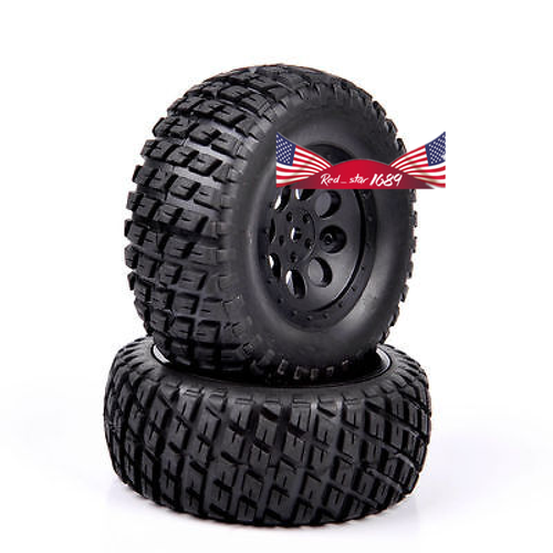 4Pcs Short Course 12mm Hex Tires Wheel Rim For RC 1:10  SLASH HPI Truck