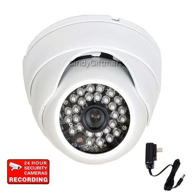 Dome Security Camera with 1/3'' Sony Effio CCD 700TVL 28 IR LED Vandal Proof A74