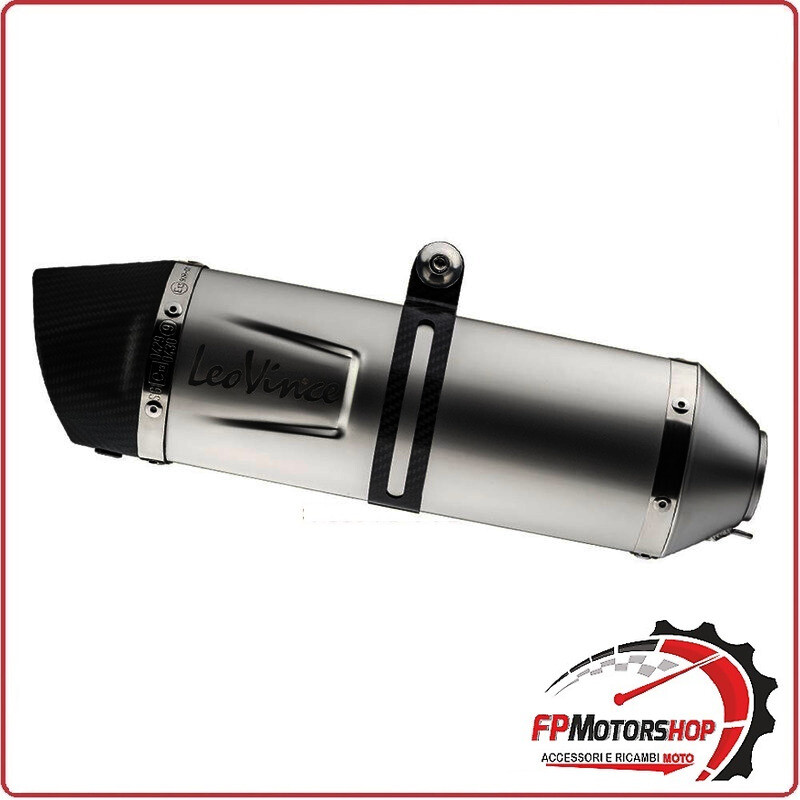 TERMINALE DI SCARICO COMPLETO INOX PER YAMAHA MT-09 16-20 LEOVINCE 14228EU