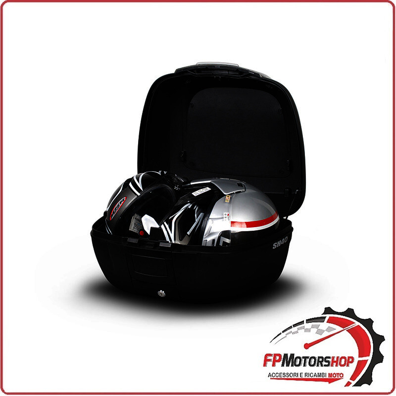 BAULETTO PER MOTO SCOOTER SHAD SH40 ALLUMINIO COVER D0B40200 SH 40 LITRI