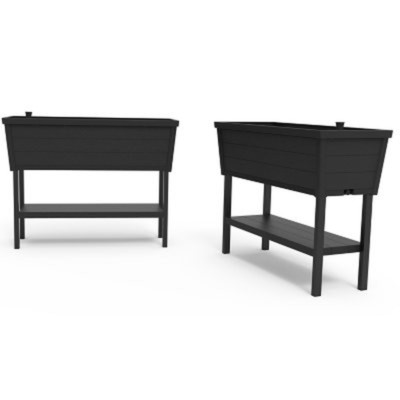 Keter XL Urban Bloomer Resin Elevated Planter Raised Garden Bed
