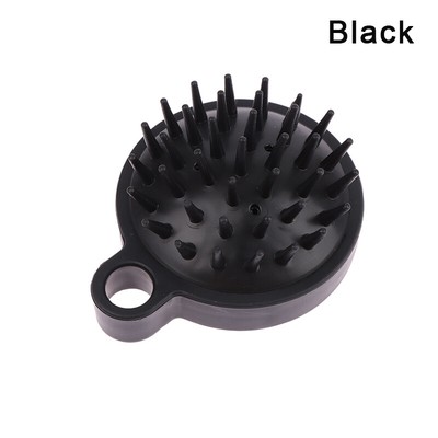 Silicone Scalp Shampoo Massage Brush Shower Washing Massager Head Hair Comb