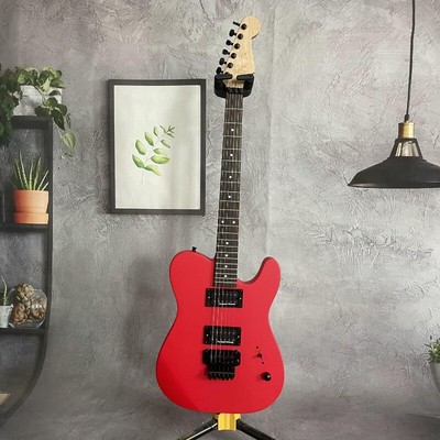 Factory Matte Red TL Electric Guitar Solid Body Maple Neck Rosewood Fretboard
