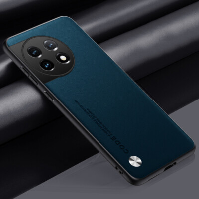 For OnePlus 12R 11 10T ACE2 Nord N100 PU Leather Slim Soft Back Case Shockproof