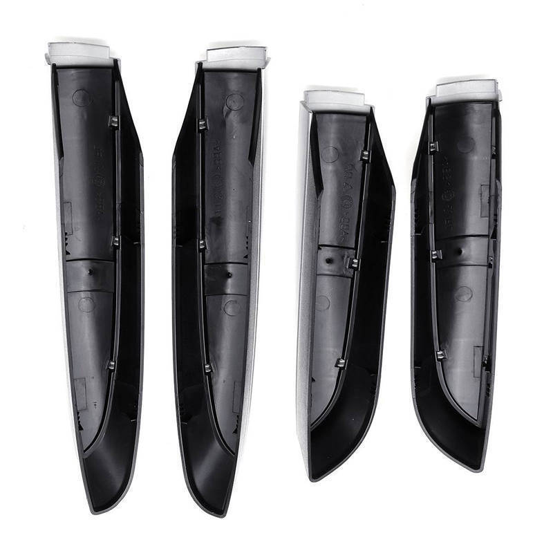 For Toyota RAV4 2013-2018 4X Silver Roof Rack Rails End Cover  Replace