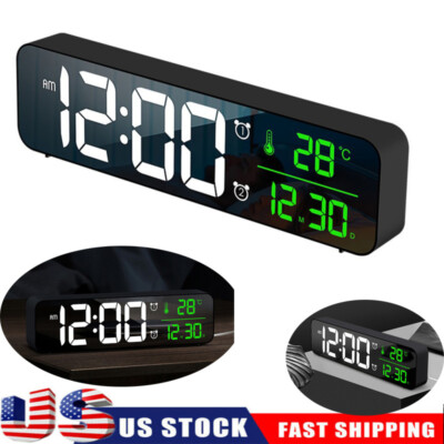 With Snooze Dual Clock Usb Charger Dimmer Bedroom