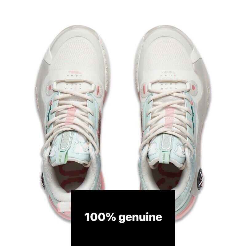 Pre-owned Li-ning Way Of Wade 10 'val Entine's Day' Men's Basketball Shoes Abas083-2- In White Gray