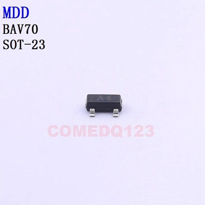 100PCSx BAV70 SOT-23 MDD Switching Diode #F2