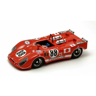 BEST BT9331 PORSCHE FLUNDER N.88 FUJI 1971 1:43 MODELLINO DIE CAST MODEL compati