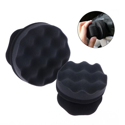 Detailing Brush Tire Shine Hex Grip Dressing Applicator Round Car Foam Spo_sh