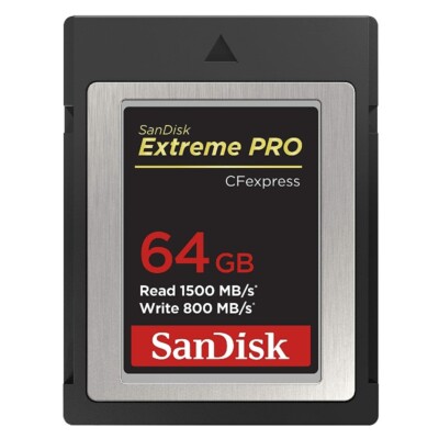 SanDisk Extreme Pro CFexpress Card TypeB 64GB 128GB 256GB 512GB Compact Flash CF