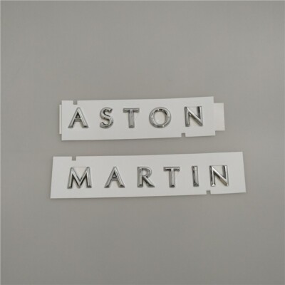For Aston Martin DBX & DBS Superleggera Script Badge Rear  Emblem(1PCS)