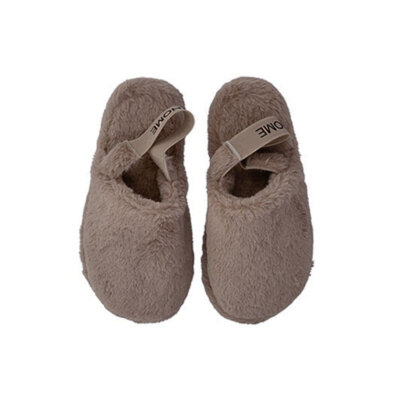 FLUFF - Pantofola ciabatta da casa ragazza donna pelosa con elastico Maryhome
