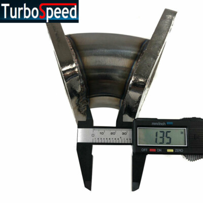 Turbo Flange Adapter Conversion Adapter T3-T4 4-Bolt 45 Degree Stainless Steel