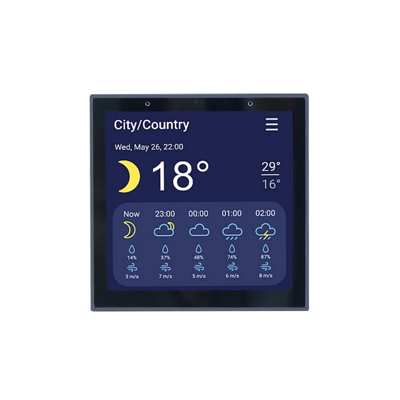 All-in-One 4 Inch LCD Smart Switch WiFi Android Touch Panel for Smart Home Hotel