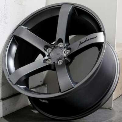 18x9.5 MRR VP5 WHEELS 5x120 +20 MATTE GUN METAL GRAPHITE CONCAVE 18'' RIMS SET 4