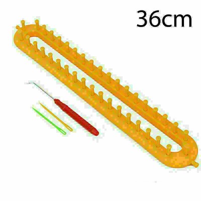 DIY Rectangle Knitting Loom Scarf Tool Shawl Stitch Weaving Sweater Knit Kids