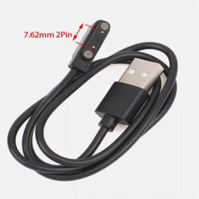 2-Pin Universal USB Data Charging Cable Magnetic Charger For Smart Watch 3 Type