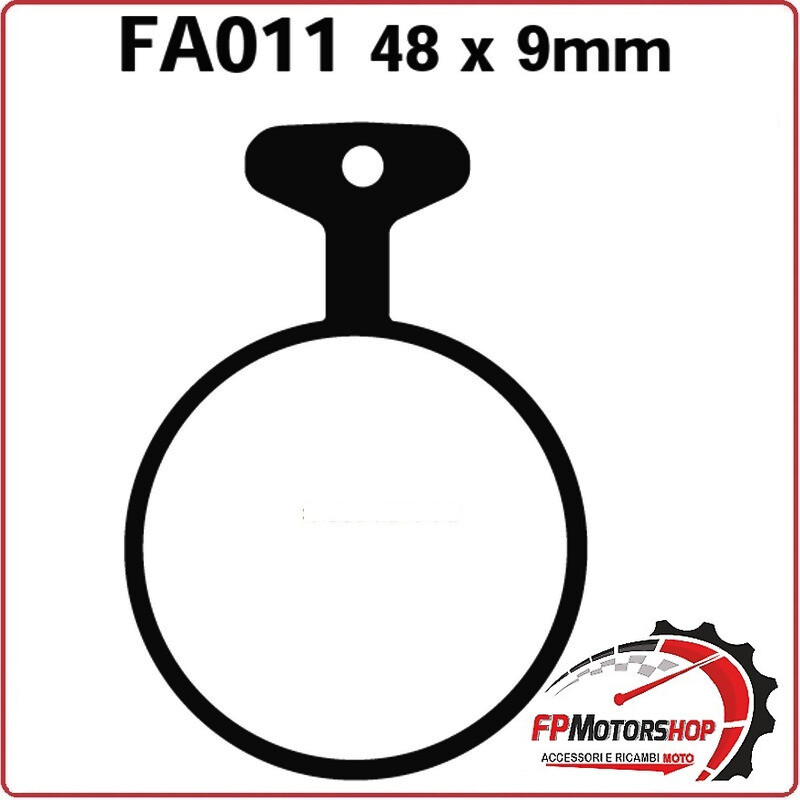 PASTIGLIE PASTICCHE FRENO FRENI YAMAHA RD 250/400 EBC FA011 PER MOTO ON ROAD