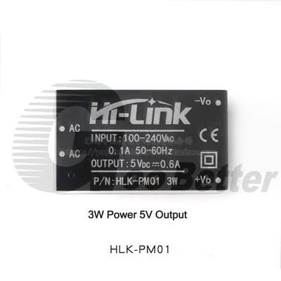HLK-PM AC-DC Step-Down Power Supply Module Switch Buck Converter 3/ 3.3/ 12 /24V
