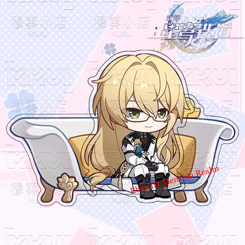 Anime Honkai: Star Rail Acrylic Replaceable Desktop Stand Figure Collection Gift