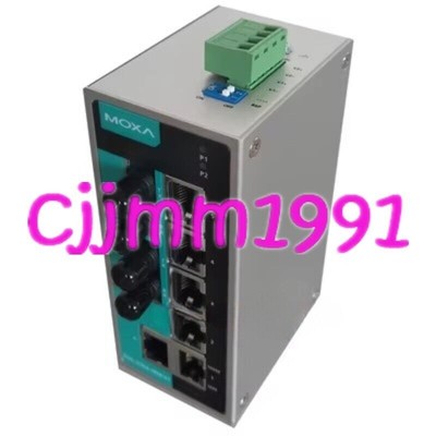 1PC new MOXA EDS-208A-MM-  Indu rial Ethernet switch 2 Optical 6 Electrical #F11