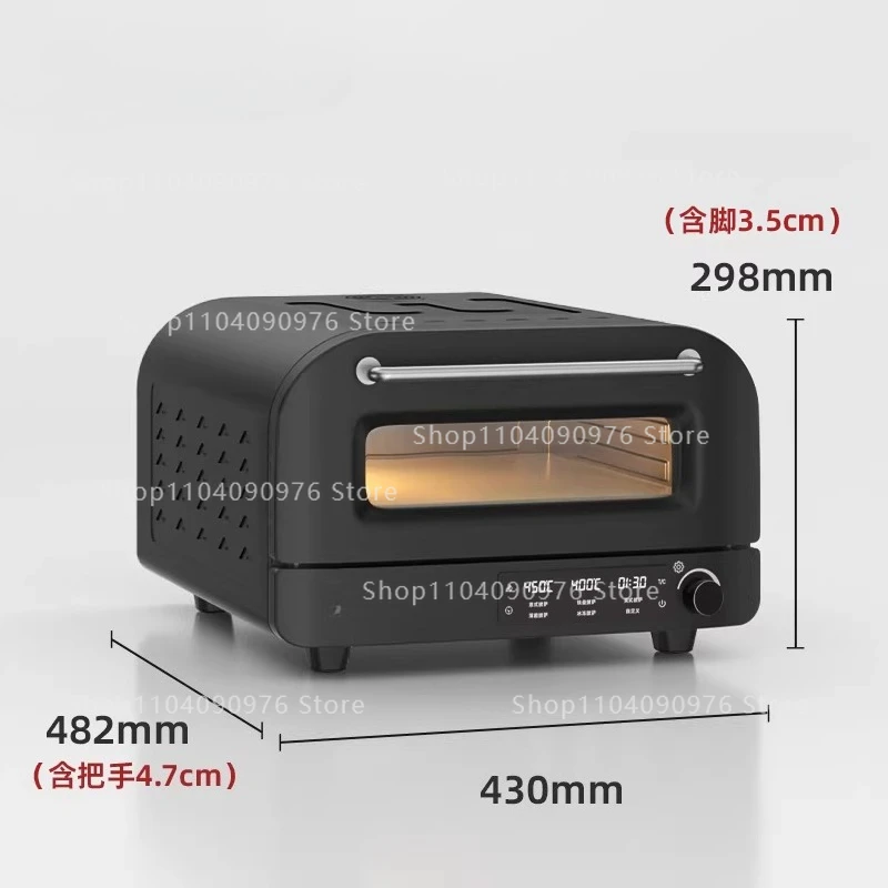 New pizza oven household professional 500 ℃ high temperature pizza oven baked pi