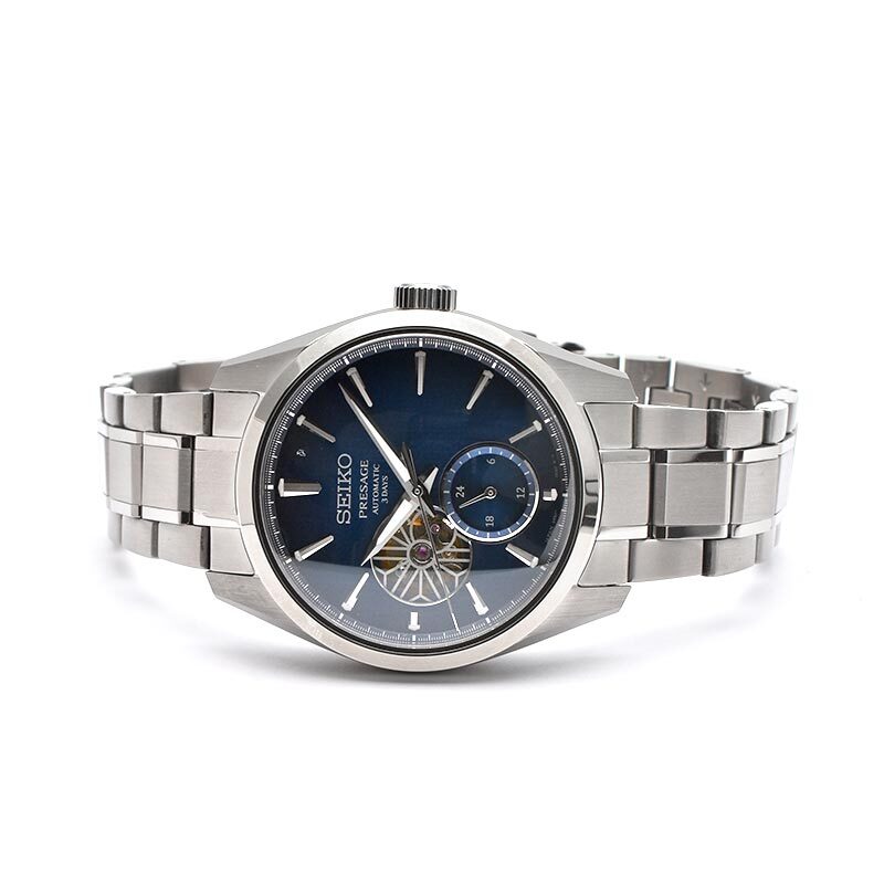 Pre-owned Seiko Presage Sarj003 Automatic 3 Days Sharp Edged Series Watch 6r5j 40.2mm