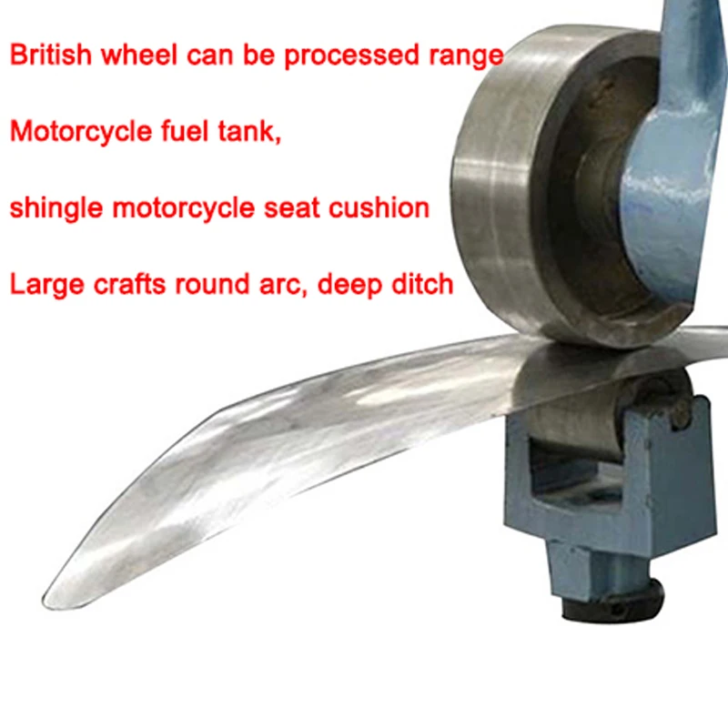 JY-F560 Sheet Metal Curve Forming Rotary Machine Manual Tube Bender Roller Plate