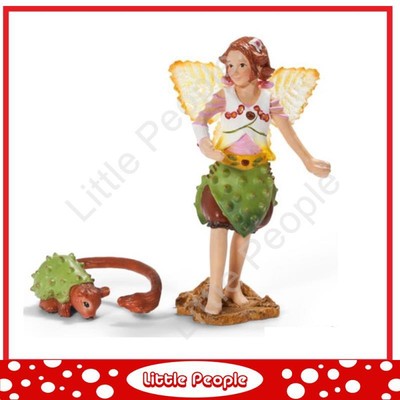 Schleich Bayala Chestnut Elf With Fellow Fantasy Figurine World Of Elves Toy 704