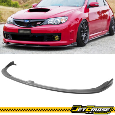 Fits 08-10 Subaru Impreza WRX STI Hatchback CS Style Front Bumper Lip Spoiler PU