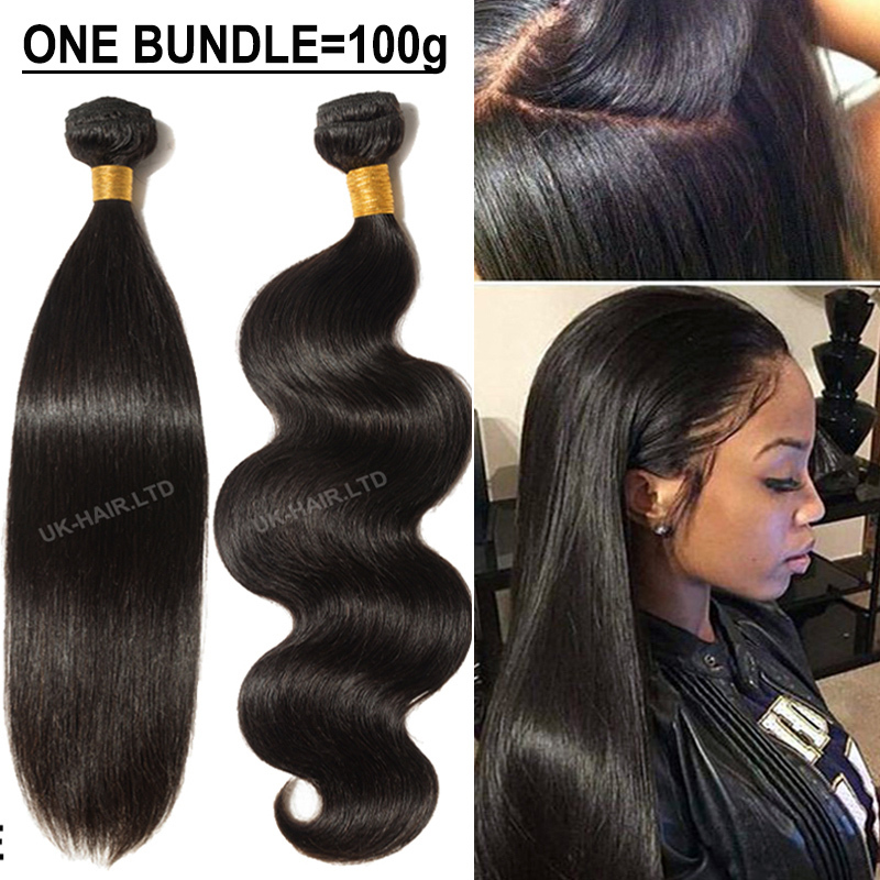 Unprocessed Peruvian Human Hair Raw Virgin Hair 3 Bundles With